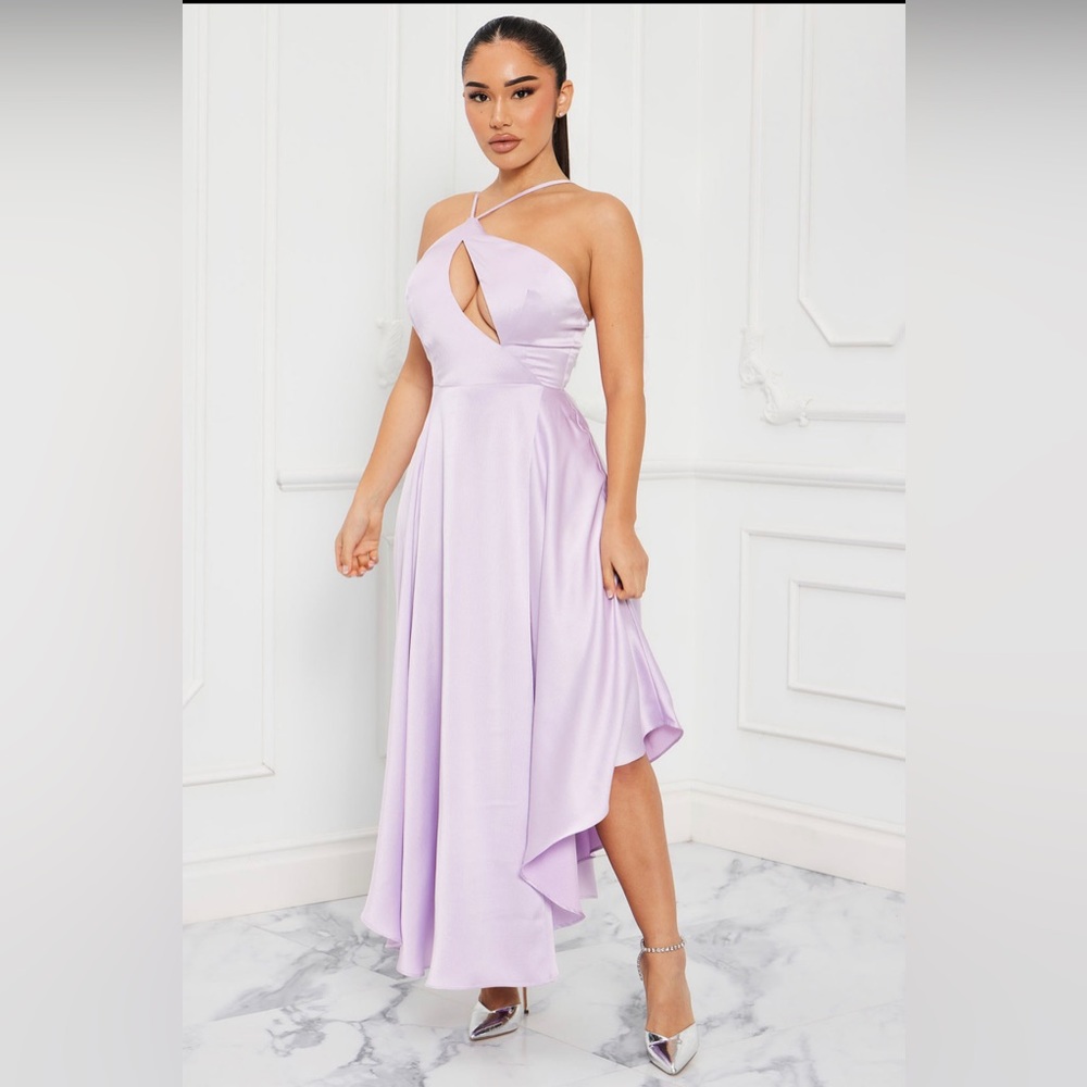 Satin Maxi Dress